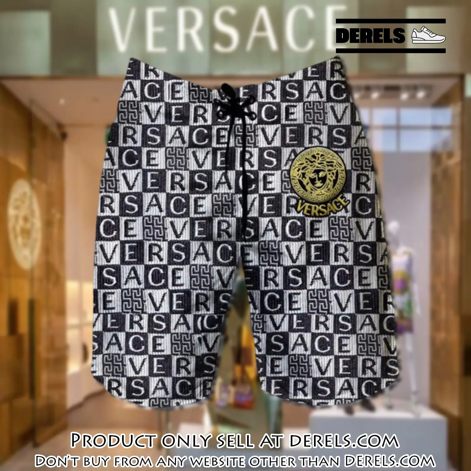 Versace medusa caro luxury brand premium fashion shorts for men dr2202485